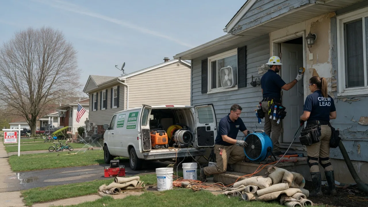 Flood Cleanup in Rosedale, MD near me